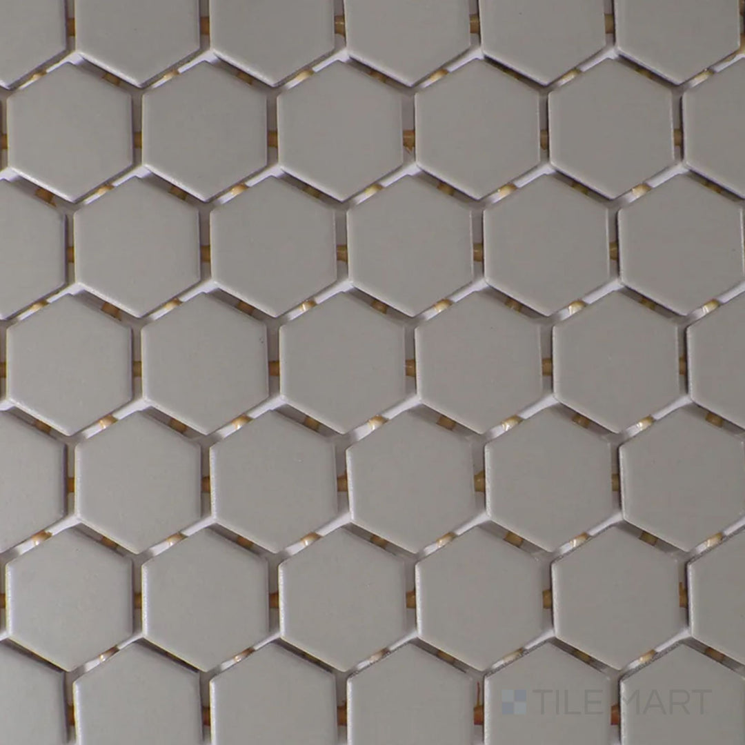 Viewed from the top, the Color Wheel Mosaic Architectural Gray 1.5