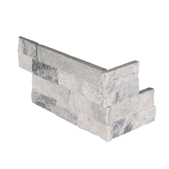 Rockmount Marble Ledger Corner 6X18 Gray Splitface