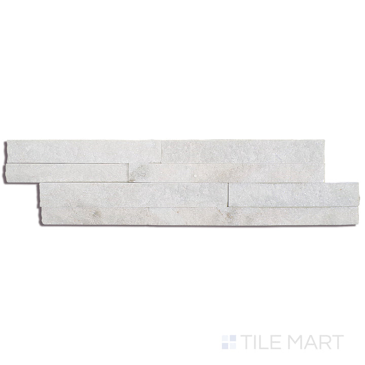 Rockmount Marble Mini Stacked Panel 4.5X16 White Splitface