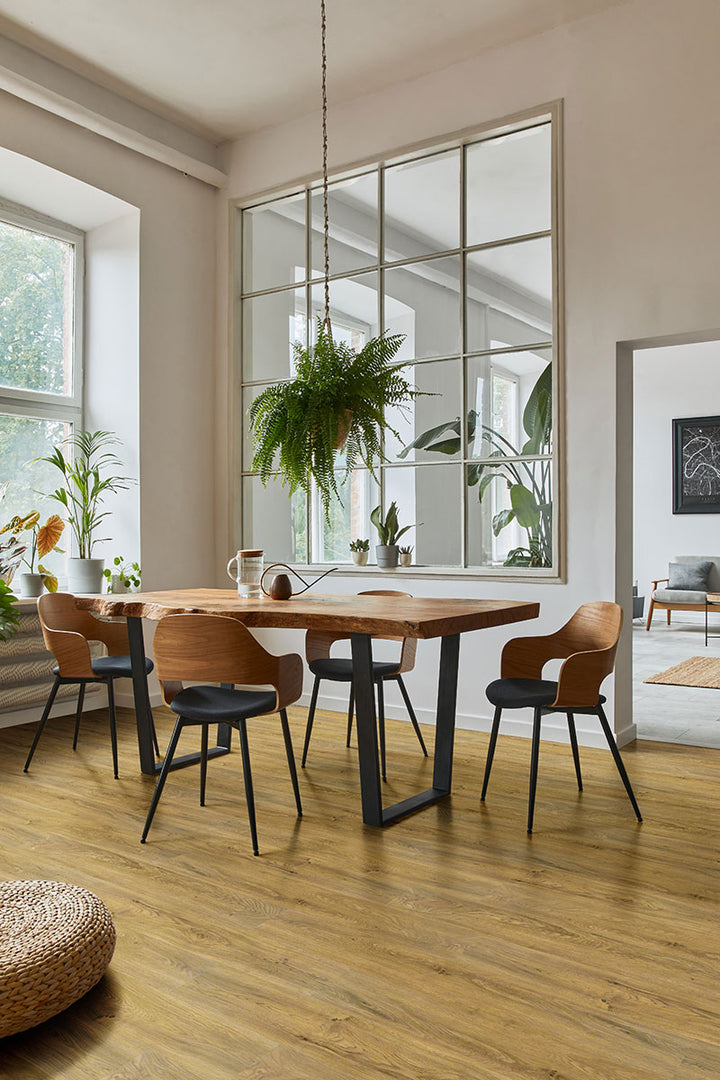 Spacious interior styled with Ashton Colston Park 7X48 flooring, adding warmth and depth to the space.