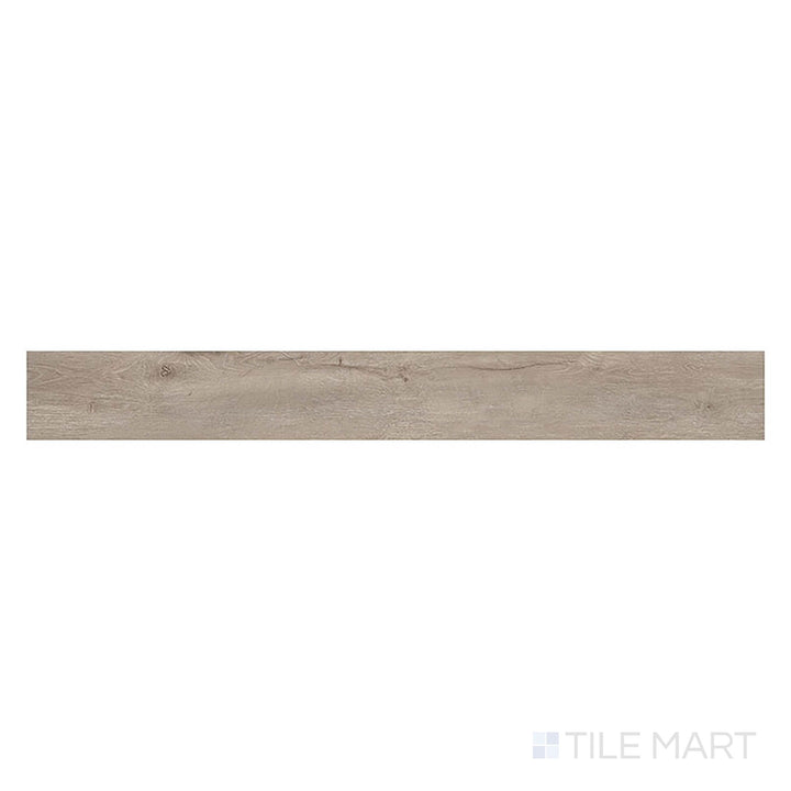 With a straight-down perspective, Ashton York Gray 7x48 low gloss vinyl plank offers a cool, refined gray wood aesthetic.