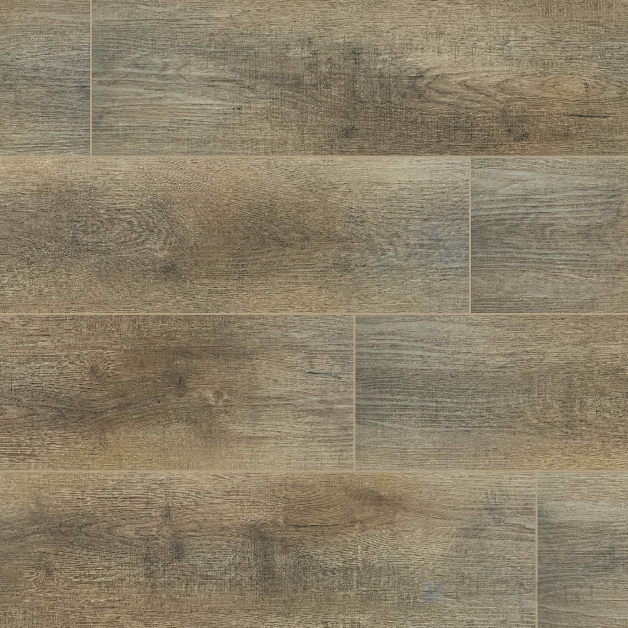 Ashton XL Maracay Brown 9X60 Low Gloss Rigid Core Luxury Vinyl