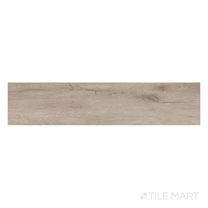 The top-down image of Ashton XL York Gray 9x60 low gloss luxury vinyl plank presents a sleek gray wood finish with smooth linear grain.