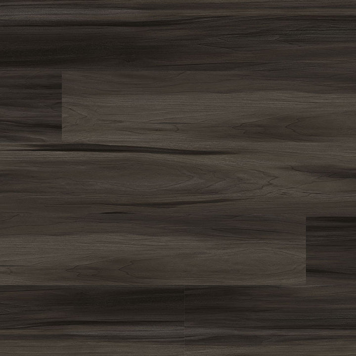 Top-down view of CYRUS JENTA 7x48 VINYL TILE in LOW GLOSS finish, presenting the elegant texture and rich color depth.