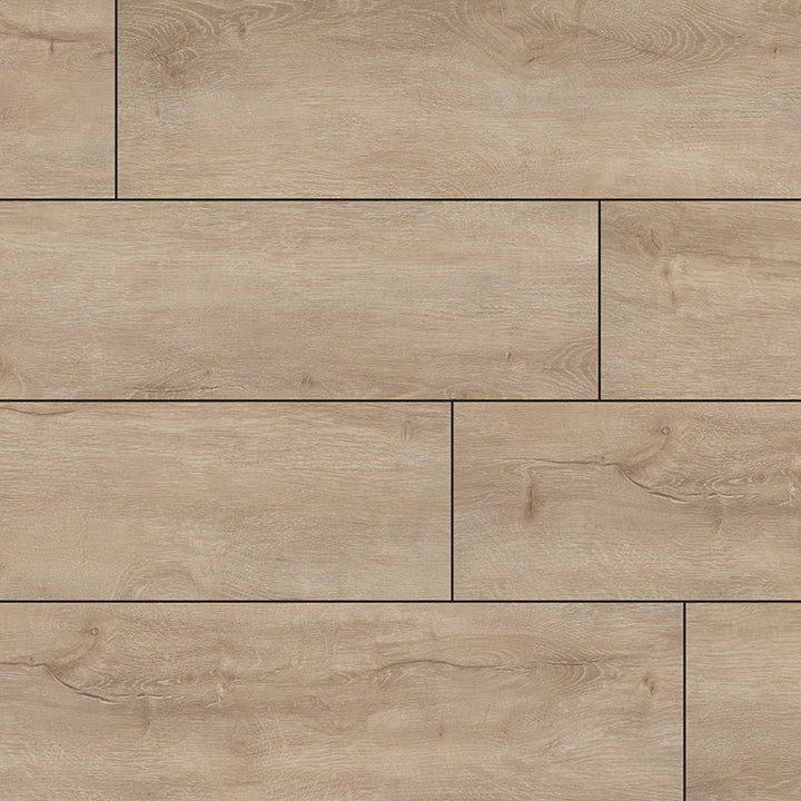 Top-down view of XL CYRUS SANDINO 9x60 VINYL TILE in LOW GLOSS finish, revealing the intricate design and material finish.