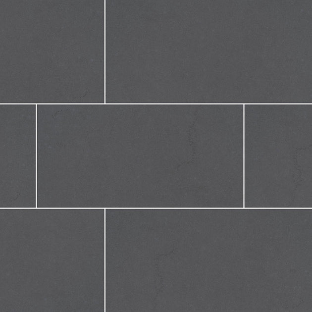 Dimensions Graphite 24X48 Matte Porcelain Tile | Tilemart