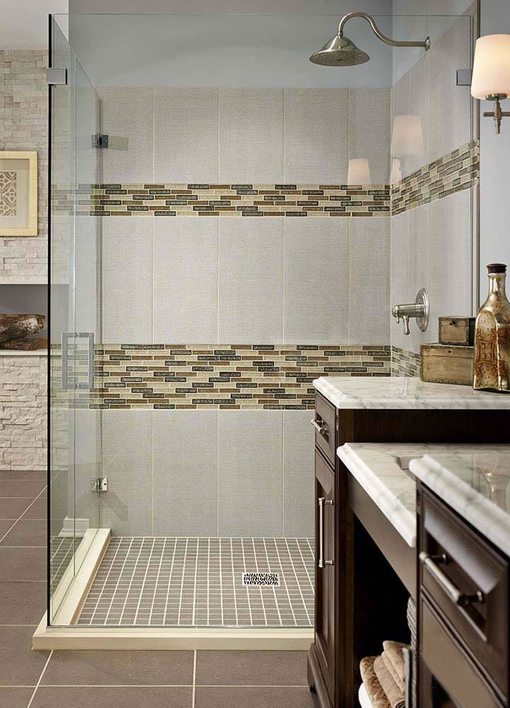 A modern and versatile mosaic tile, Dimensions Concrete 2" Square Matte Porcelain Mosaic features subtle gray tones with a smooth matte surface.