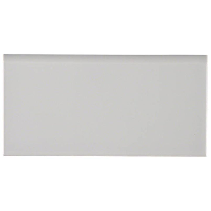 Domino Porcelain Subway Tile 3X6 Gray Glossy