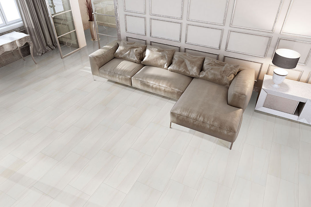 Eden Porcelain Field Tile 12X24 Dolomite Matte