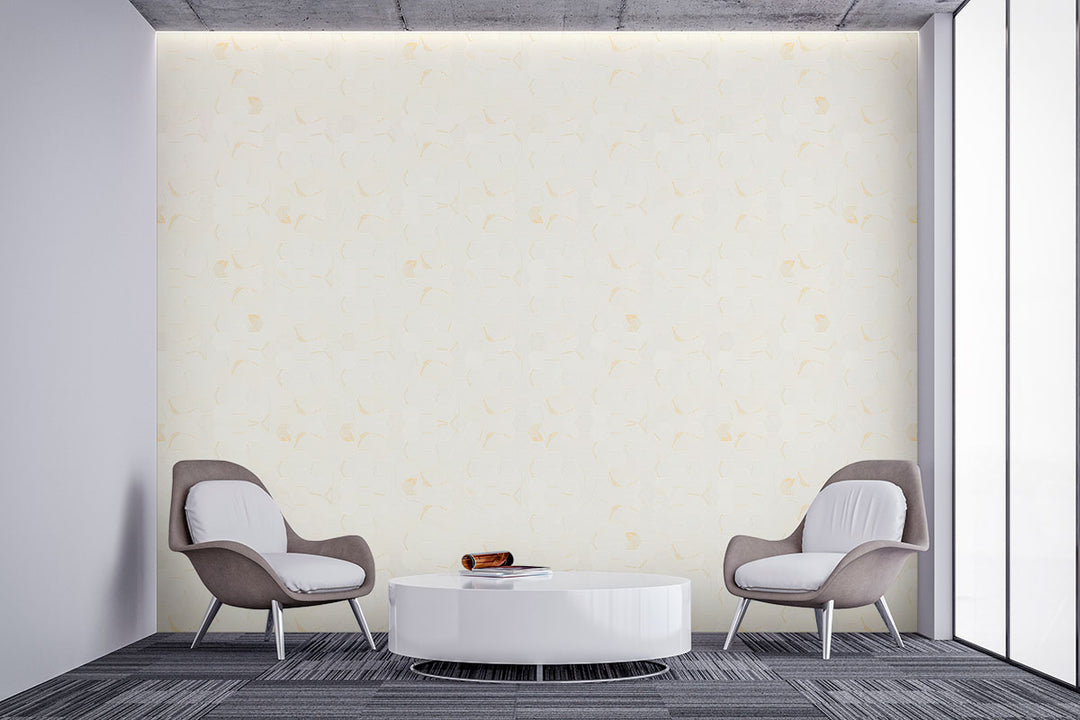 A modern and chic hexagon mosaic, Eden Calacatta 3" Hexagon Matte Porcelain Mosaic features soft gray veining on a white marble-like background with a matte finish.