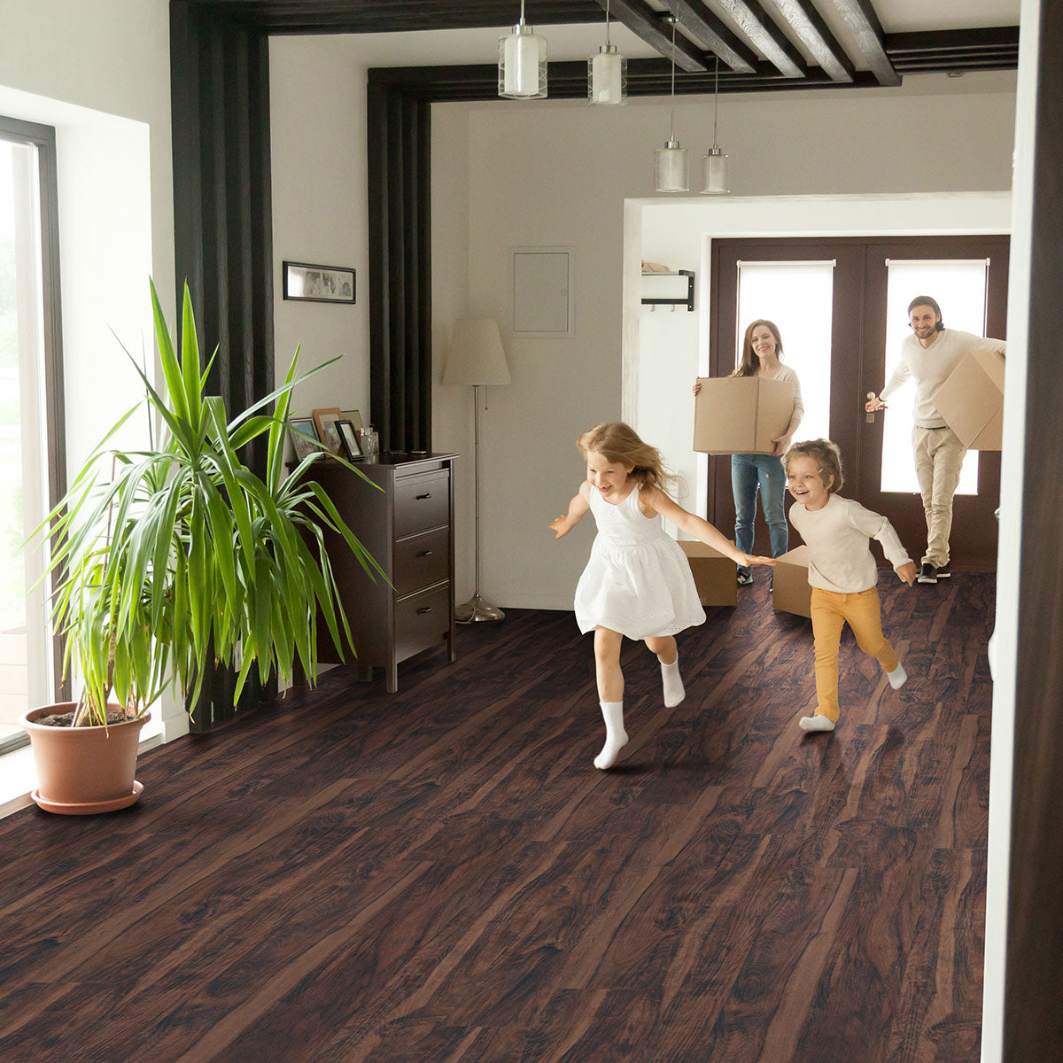 Glenridge Burnished Acacia 6X48 Low Gloss Dryback Luxury Vinyl