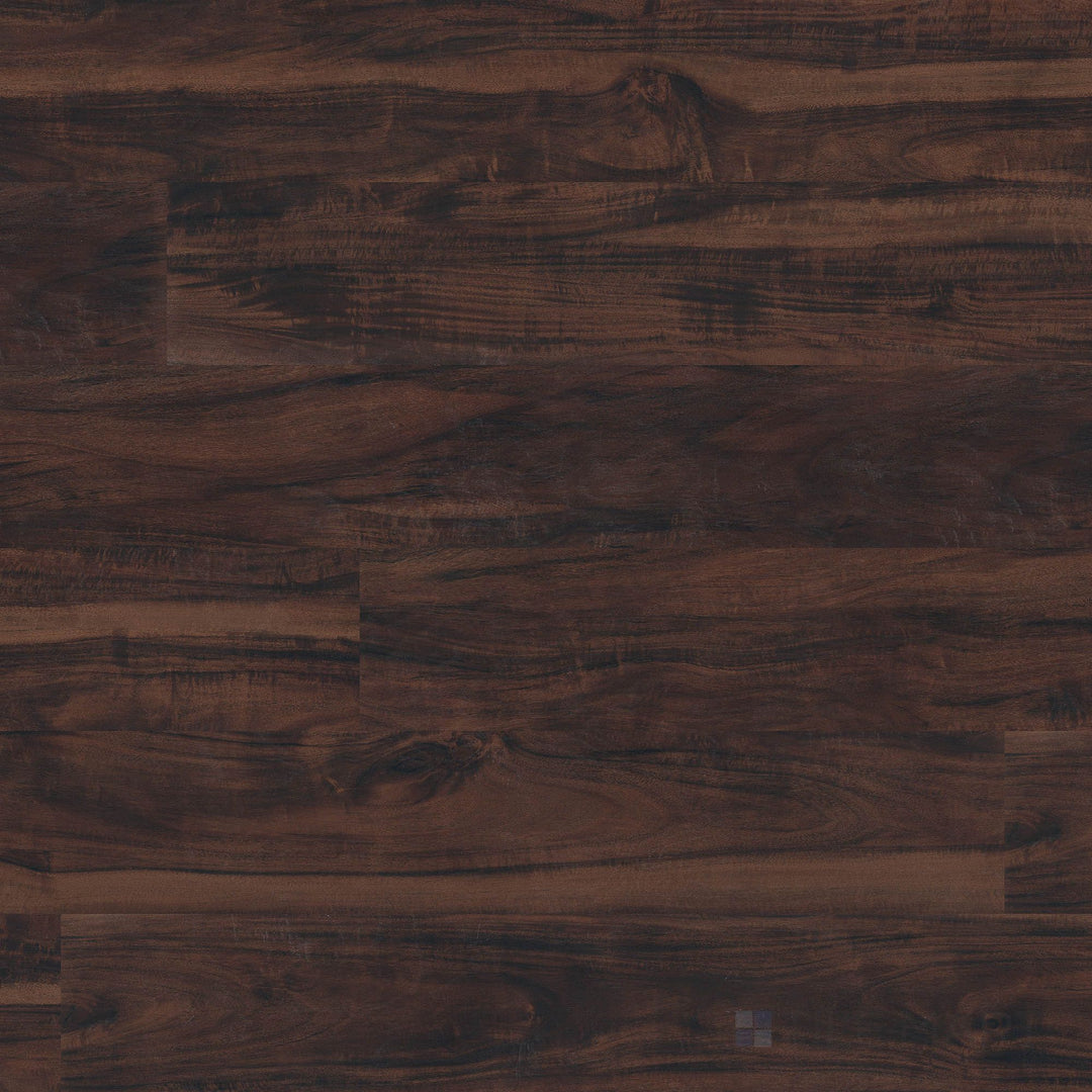 Glenridge Burnished Acacia 6x48 low gloss luxury vinyl plank overview – rich, warm tones with a smooth acacia wood appearance.