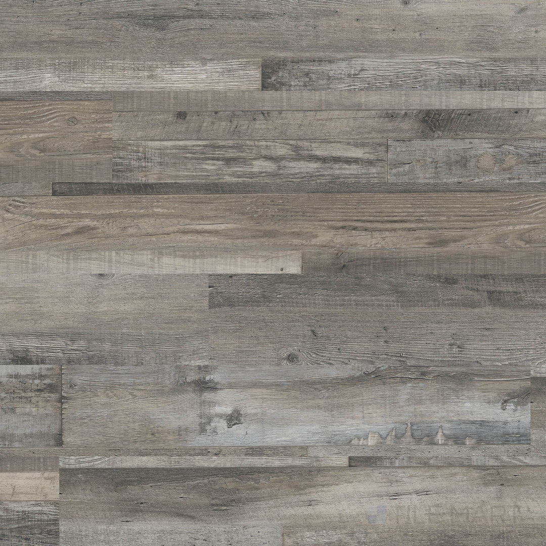 Full view of Glenridge Coastal Mix 6x48 low gloss luxury vinyl plank – mixed wood tones that evoke a breezy, coastal charm.