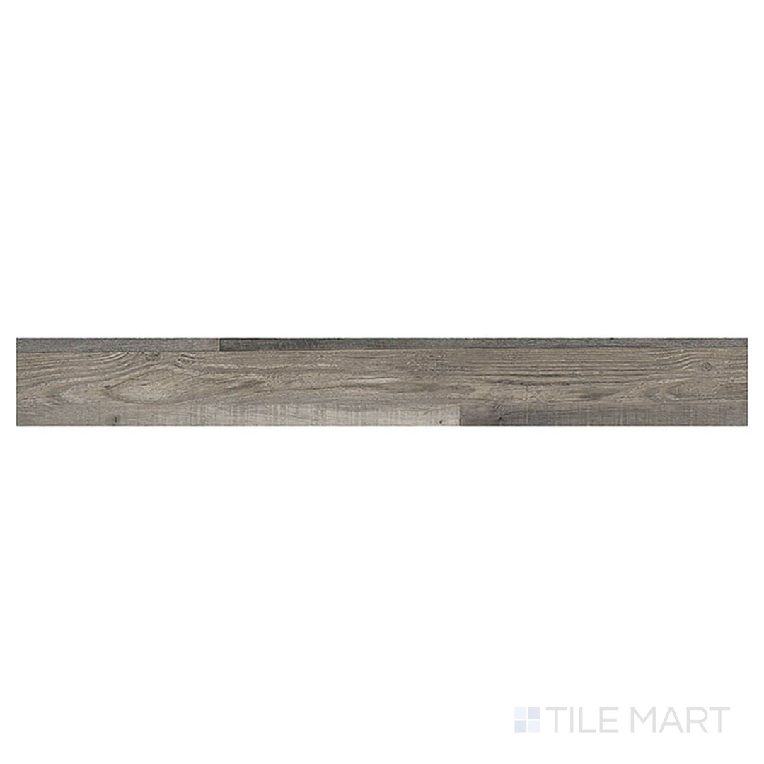 Captured from the top, Glenridge Coastal Mix 6x48 low gloss vinyl plank displays a blend of multi-toned wood textures evoking a coastal feel.
