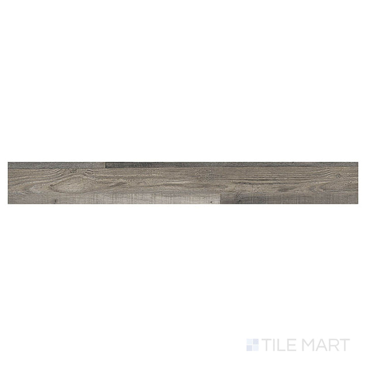 Captured from the top, Glenridge Coastal Mix 6x48 low gloss vinyl plank displays a blend of multi-toned wood textures evoking a coastal feel.