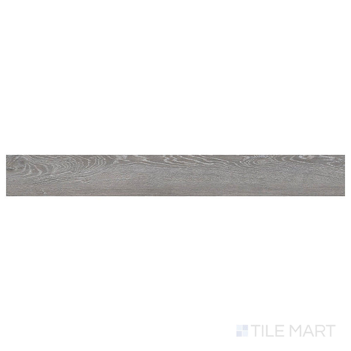 Glenridge Elmwood Ash 6x48 low gloss vinyl plank shown from a top-down angle, offering medium ash tones and realistic graining.