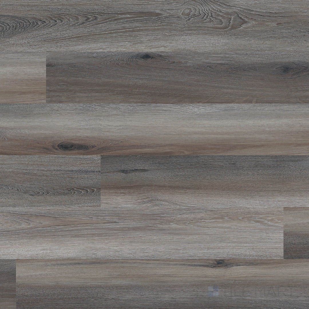 Full view of Glenridge Midnight Maple 6x48 low gloss luxury vinyl plank – deep, dark wood tones with a rich maple finish.