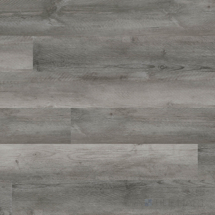 Overview of Glenridge Woodrift Gray 6x48 low gloss luxury vinyl plank – sleek gray wood-look planks with refined grain detail.
