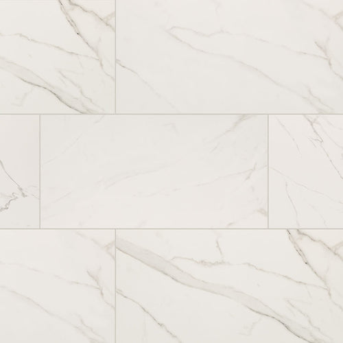 Kaya Calacatta Venato 12X24 Polished Porcelain Tile
