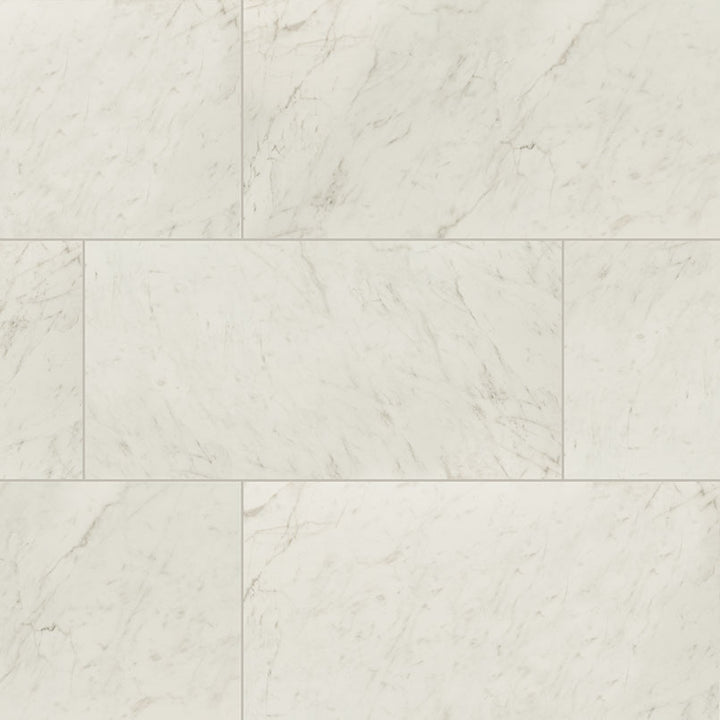 Kaya Porcelain Field Tile 12X24 Carrara Bianco Polished