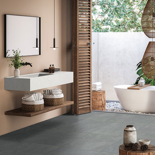 Legion Midnight Montage 24X24 Matte Porcelain Tile