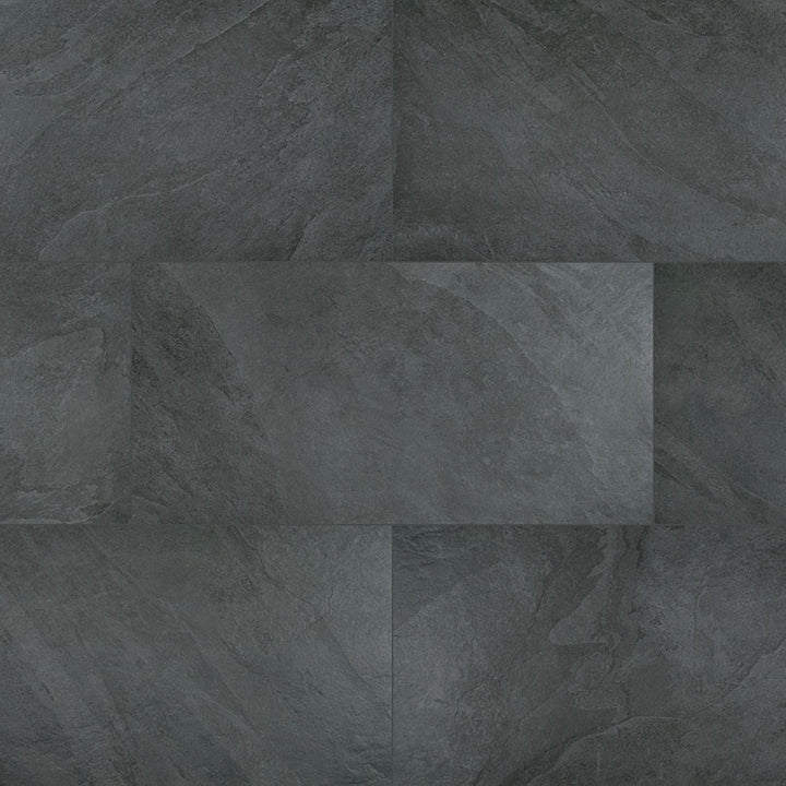 Legion Porcelain Field Tile 24X48 Midnight Montage Matte