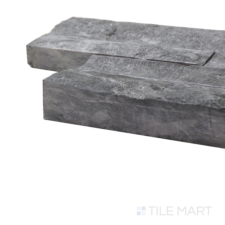 Rockmount Marble Stacked Stone Panel 6X24 Grey Splitface