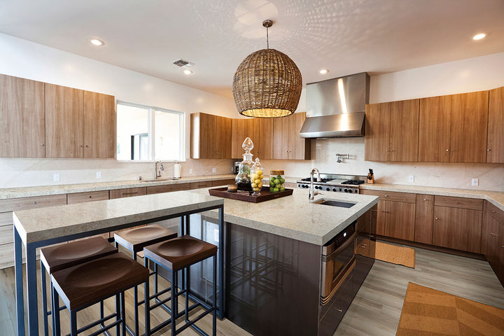 Room interior featuring Prescott Akadia 7X48 Low Gloss Luxury Vinyl Plank flooring.