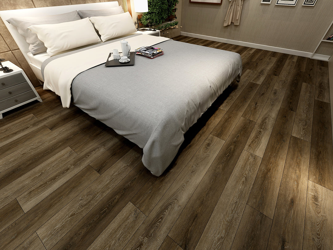 Home scene with Prescott Barrel 7X48 Low Gloss Luxury Vinyl Plank flooring.