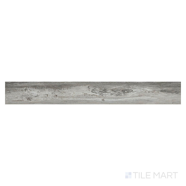 Bird’s-eye view of Prescott Boswell 7x48 low gloss vinyl plank shows dark espresso tones with sleek, refined graining.