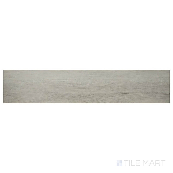 Top-down presentation of Prescott Brianka 7x48 low gloss vinyl plank reveals creamy beige tones and realistic wood texture.