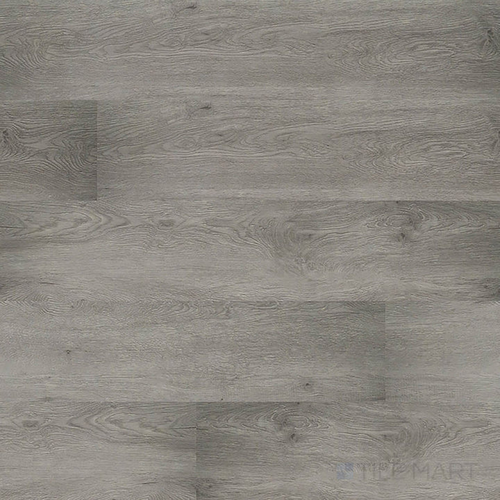 Prescott Grayton 7x48 low gloss luxury vinyl plank overview – cool-toned gray wood planks with a minimalist aesthetic.