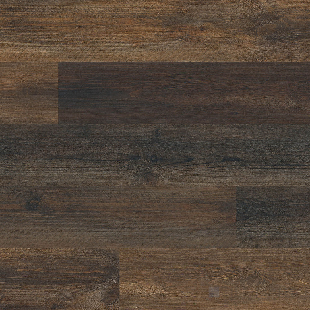 Overview of Prescott Hawthorne 7x48 low gloss luxury vinyl plank – natural oak tones with a refined, rustic edge.