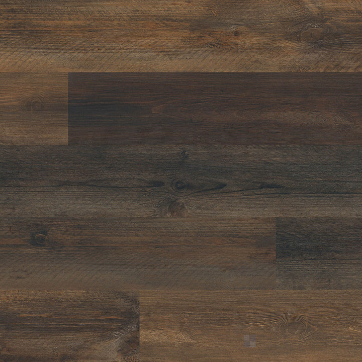 Overview of Prescott Hawthorne 7x48 low gloss luxury vinyl plank – natural oak tones with a refined, rustic edge.