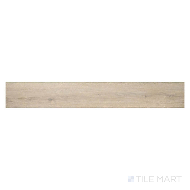 From the top, Prescott Runmill Isle 7x48 low gloss luxury vinyl plank highlights light, coastal-inspired hues with soft wood flow.