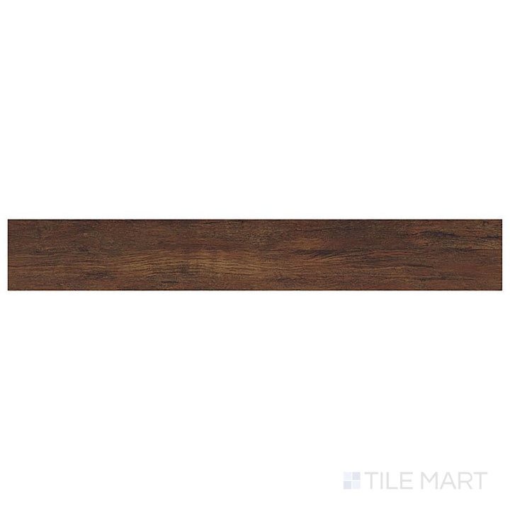 Seen from above, Prescott XL Braly 9x60 low gloss vinyl plank offers warm oak tones with smooth surface detail in wide plank styling.