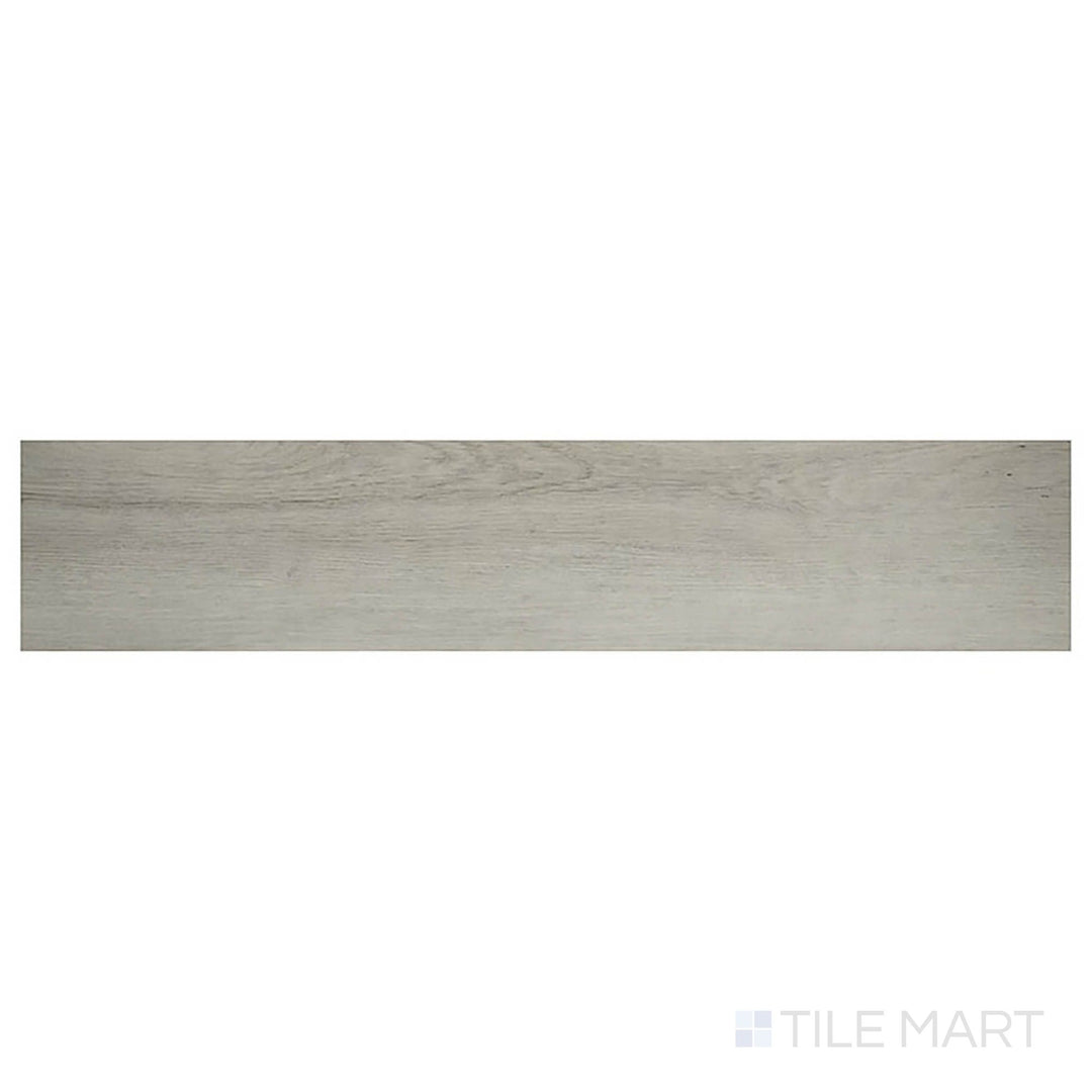 Captured in an overhead shot, Prescott XL Brianka 9x60 low gloss vinyl plank highlights soft beige coloring with clean wood lines.