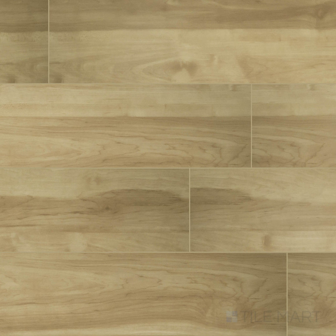 Overview of Prescott XL Brookline 9x60 low gloss luxury vinyl plank – warm golden tones in wide-format wood-look flooring.