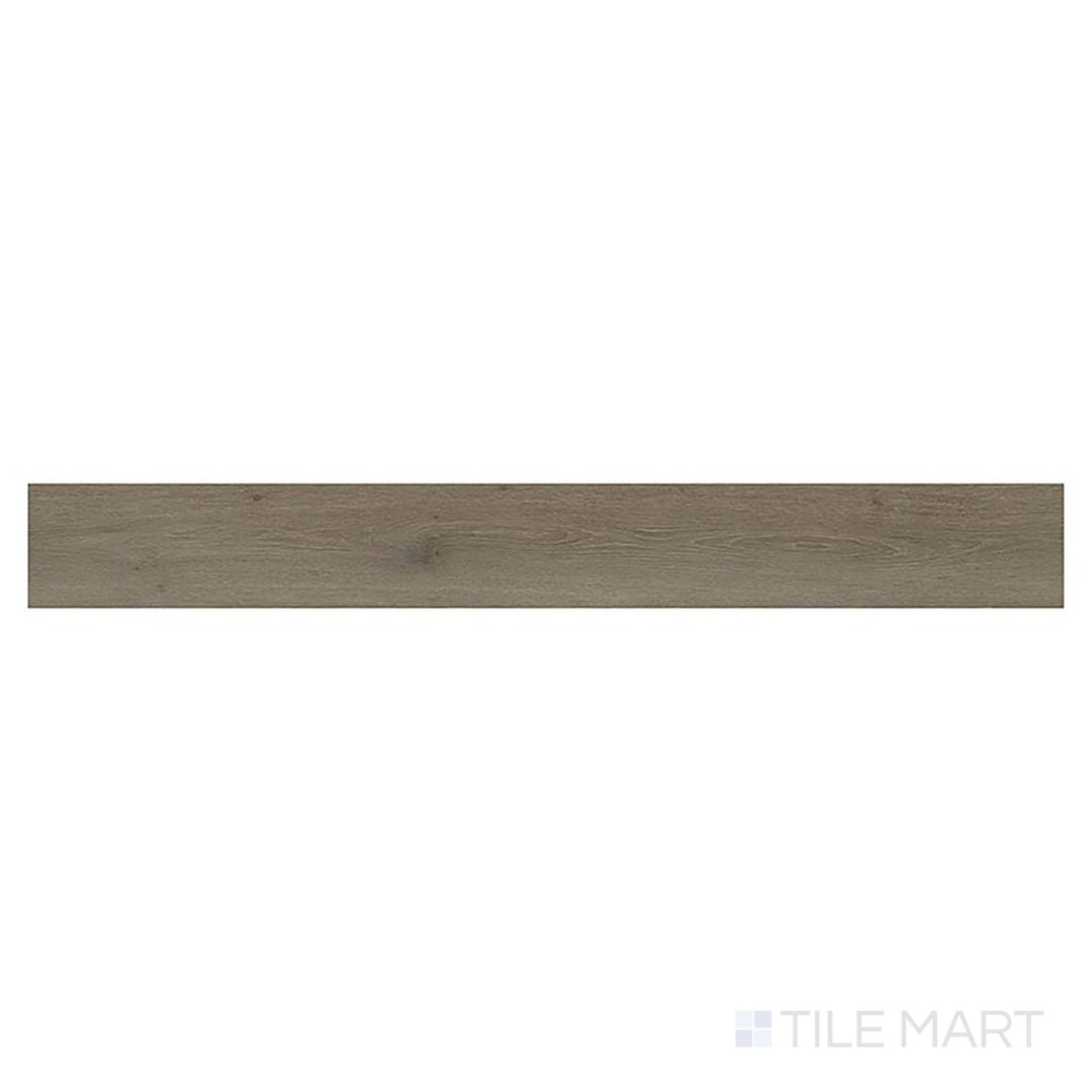 Prescott XL Cranton 9x60 low gloss luxury vinyl plank, shown from above, features medium brown tones with gently aged wood detailing.