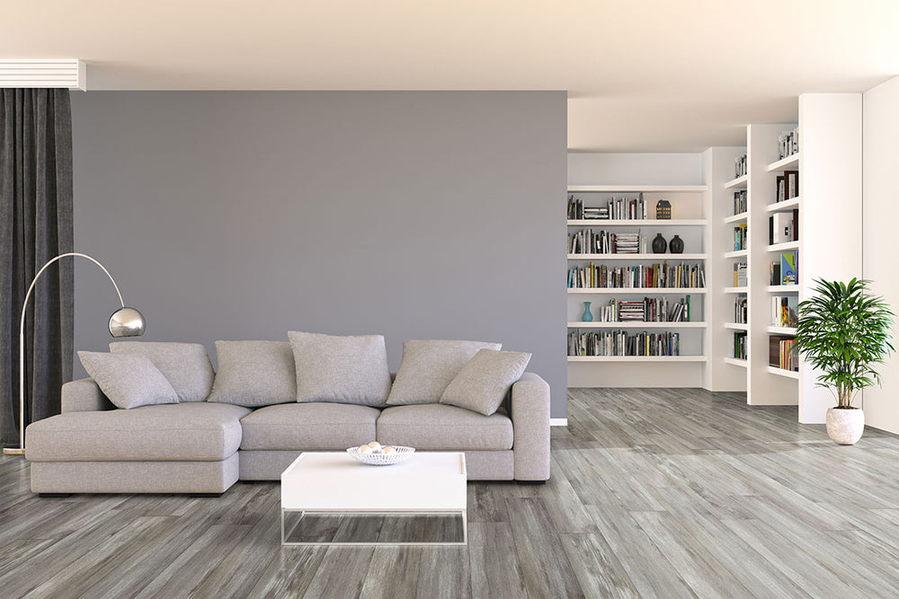 Room view featuring Prescott XL Draven 9X60 Low Gloss Luxury Vinyl Plank flooring.