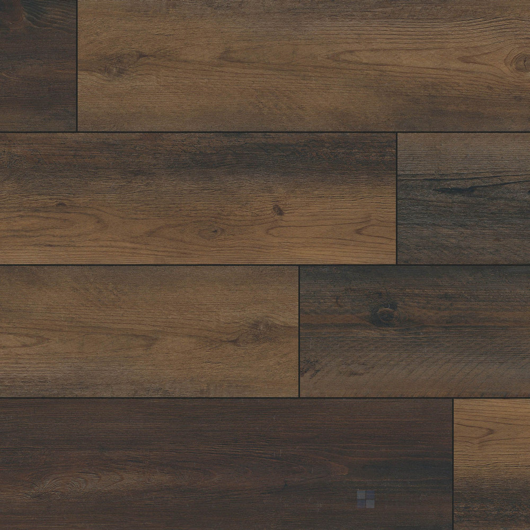 Prescott XL Hawthorne 9x60 low gloss luxury vinyl plank overview – neutral oak tones with clean graining in a wide plank.