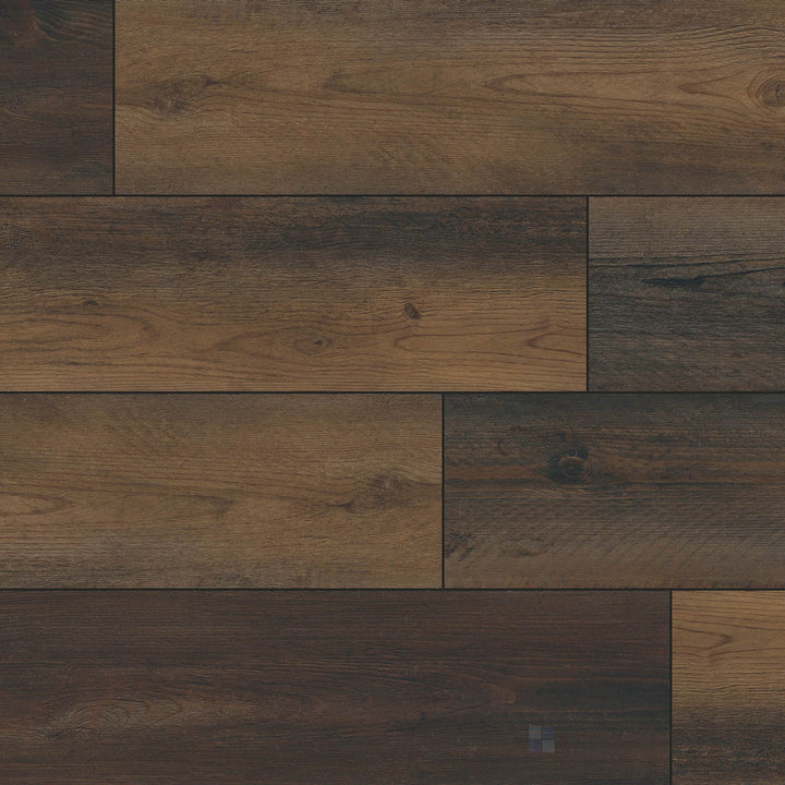 Prescott XL Hawthorne 9x60 low gloss luxury vinyl plank overview – neutral oak tones with clean graining in a wide plank.