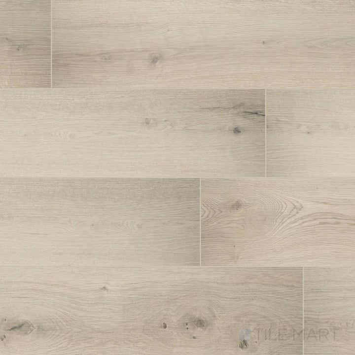 Full view of Prescott XL Runmill Isle 9x60 low gloss luxury vinyl plank – light and airy coastal-inspired tones in wide-format planks.