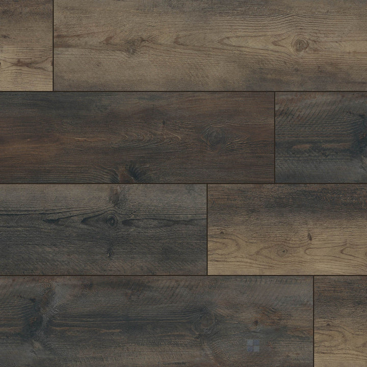 Full view of Prescott XL Stable 9x60 low gloss luxury vinyl plank – inviting oak tones with a timeless wide-plank design.