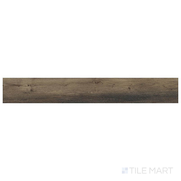 From a direct overhead perspective, Prescott XL Stable 9x60 low gloss vinyl plank features warm oak coloring and smooth grain lines.