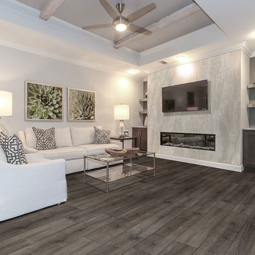 Prescott XL Walnut Waves 9X60 Low Gloss Rigid Core Luxury Vinyl Plank