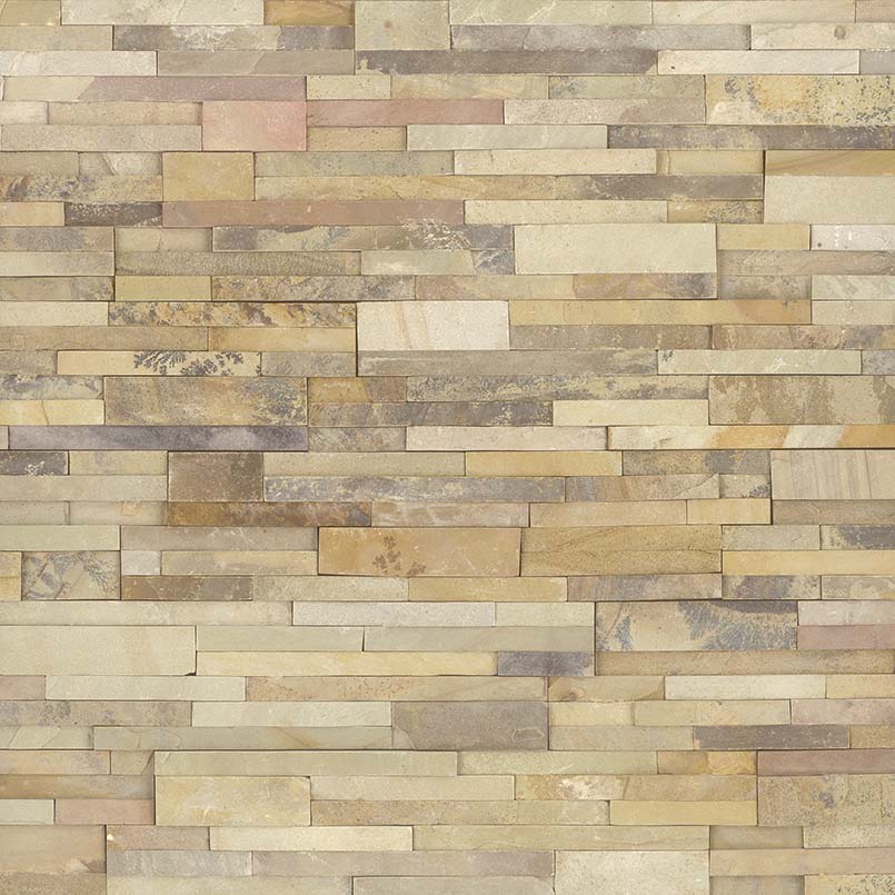 Top-down view of SEDONA FOSSIL 6x24 PANEL  in SANDSTONE PANEL with a SPLITFACE finish, featuring the intricate surface characteristics and refined finish.
