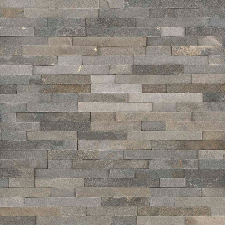 Top-down view of SEDONA GREY 6x24 PANEL  in SANDSTONE PANEL with a SPLITFACE finish, revealing the subtle texture and material patterns.