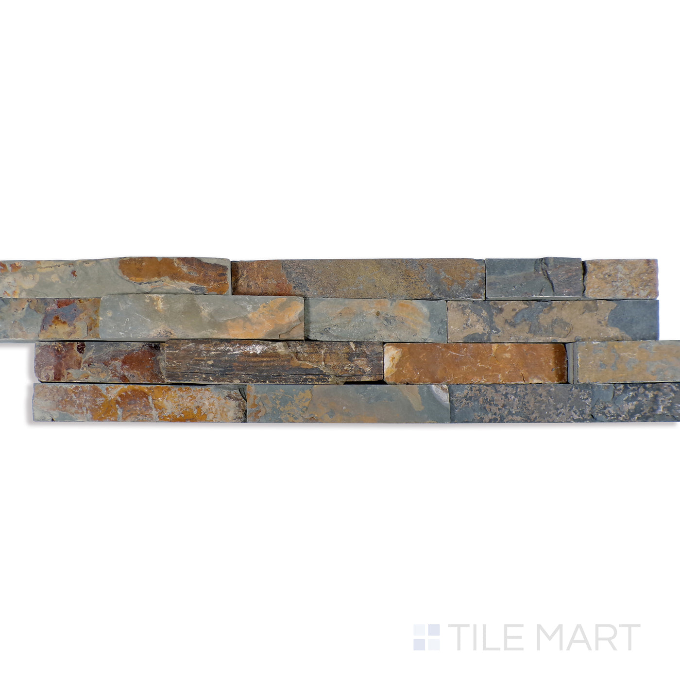 Rockmount Sandstone Stacked Stone Panel 6X24 Multi Splitface