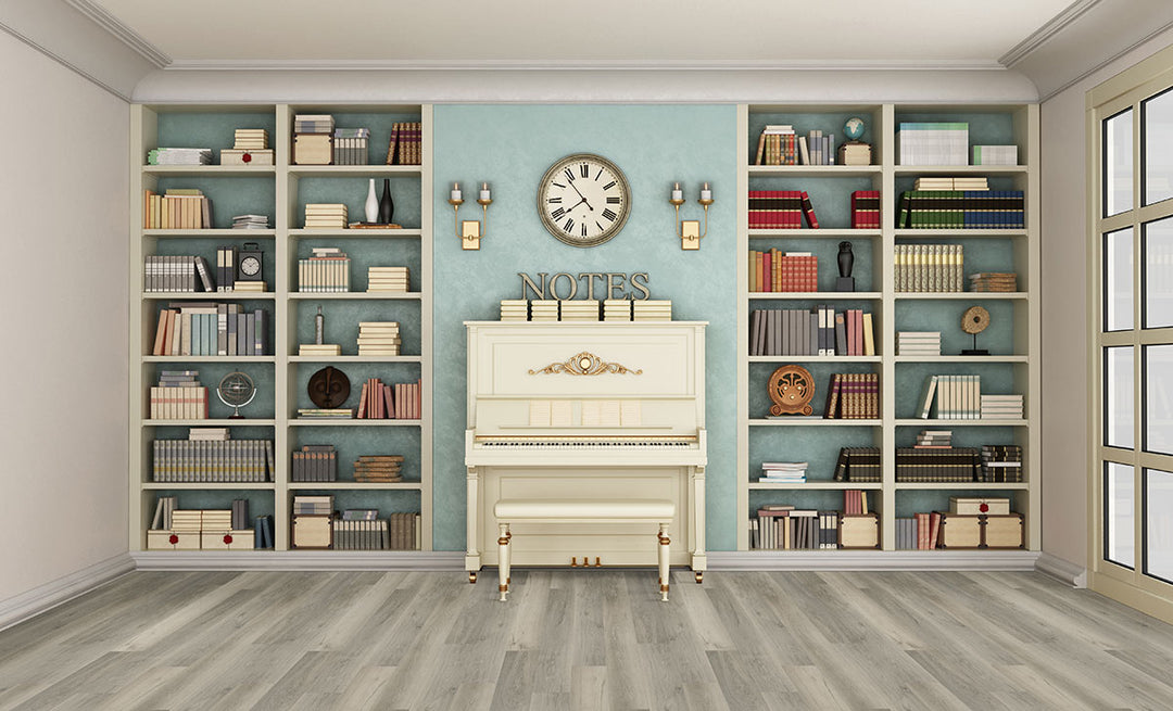 Smithcliffs Malton 7x48 low gloss vinyl flooring with golden-brown hues and authentic wood detailing that enhances depth and warmth.